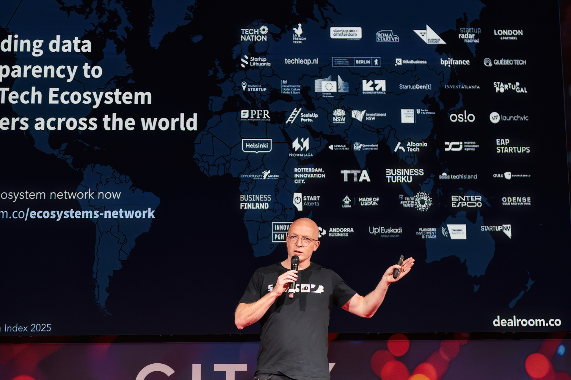 Dealroom team celebrating funding announcement